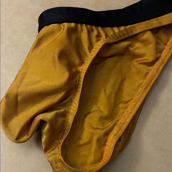 N2N Bodywear El Cabo Sport Bikini Gold L mens Swimsuit - Picture 7 of 7